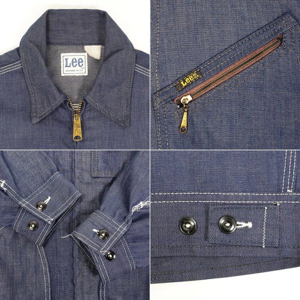 画像3: 70's Lee 91-B デニムジャケット "MADE IN USA" (3)