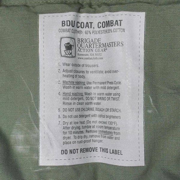画像3: Early 00's Brigade Quartermasters BDUジャケット "MEDIUM-REGULAR" (3)