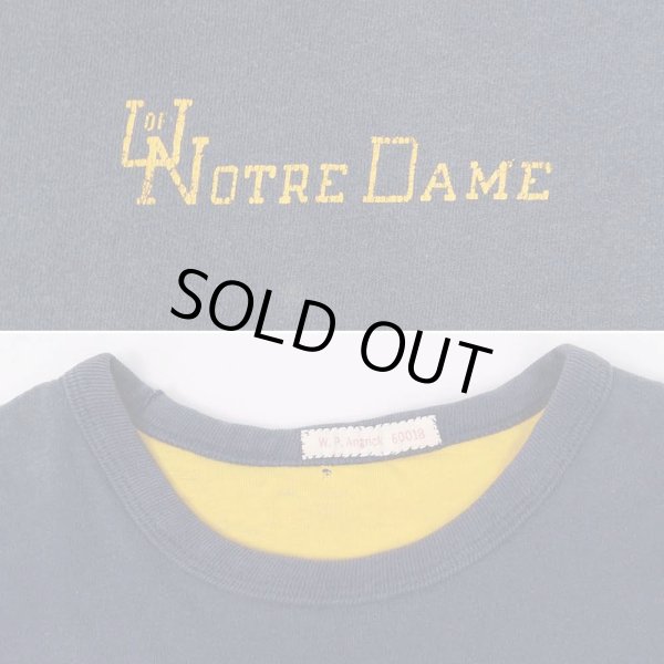 画像4: 80's Champion W-FACE カレッジロゴTシャツ “NOTRE DAME / MADE IN USA” (4)