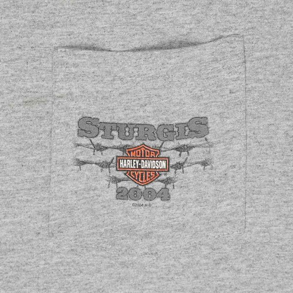 画像4: Early 00's HARLEY-DAVIDSON ポケットTシャツ "MADE IN USA" (4)