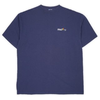 00's ST JOHN'S BAY Vネック コットンピケTシャツ 