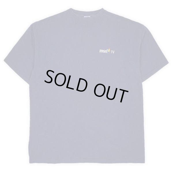 画像1: 00's msn TV コットンピケTシャツ (1)