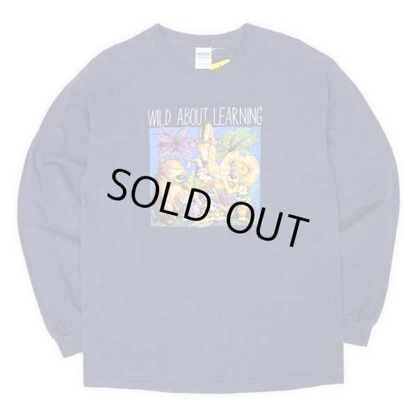 画像1: 00's Wild About Learning L/S プリントTシャツ (1)