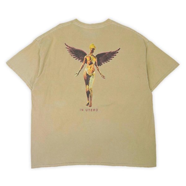 画像2: 00's NIRVANA バンドTシャツ "IN UTERO" (2)