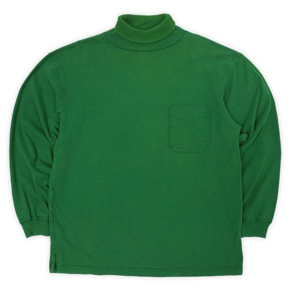 画像1: 90's Eddie Bauer タートルネック カットソー "黒タグ" (1)