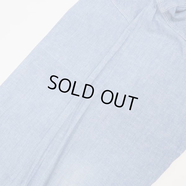 画像4: 80's BIG MAC コットンシャンブレーシャツ (4)