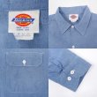 画像3: 90's Dickies シャンブレーシャツ "MADE IN USA" (3)