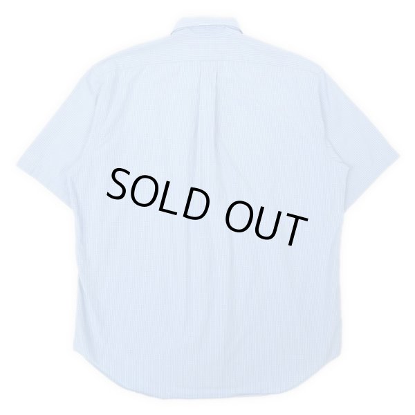 画像2: 90's Polo Ralph Lauren S/S ボタンダウンシャツ “BLAIRE / 格子チェック柄 / BLUE” (2)