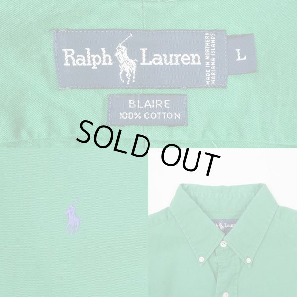画像3: 90's Polo Ralph Lauren S/S ボタンダウンシャツ "BLAIRE" (3)