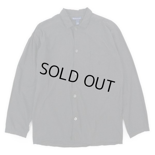 画像1: 00's Polo Ralph Lauren スリーピングシャツ “BLACK” (1)