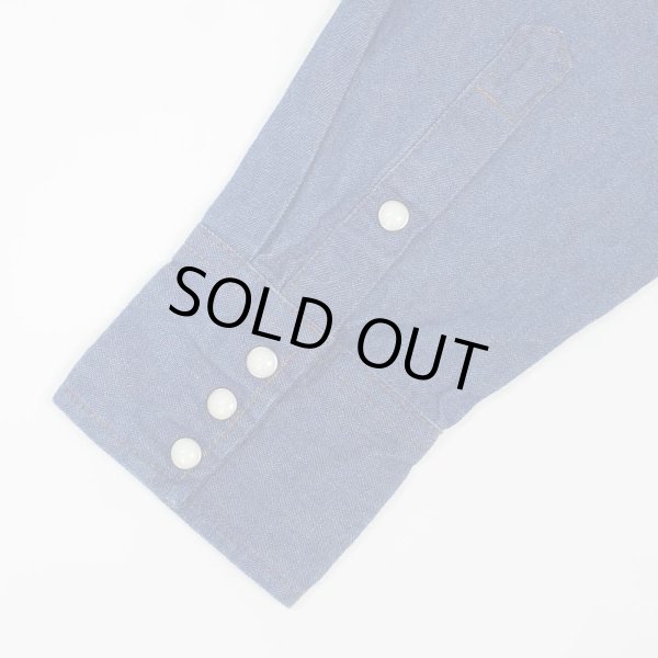 画像5: 90's Wrangler デニムウエスタンシャツ (5)