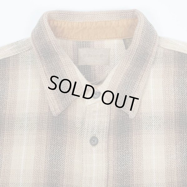 画像3: Late 90's ST JOHN'S BAY ヘビーネルシャツ "Ombre Plaid" (3)