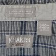 画像2: 90's KHAKI'S by ARROW ボタンダウンシャツ "COTTON × RAYON / GRAY PLAID" (2)