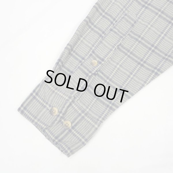 画像4: 90's KHAKI'S by ARROW ボタンダウンシャツ "COTTON × RAYON / GRAY PLAID" (4)
