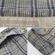 画像5: 90's KHAKI'S by ARROW ボタンダウンシャツ "COTTON × RAYON / GRAY PLAID" (5)