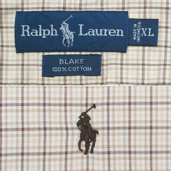 画像2: 90's Polo Ralph Lauren ボタンダウンシャツ "BLAKE" (2)
