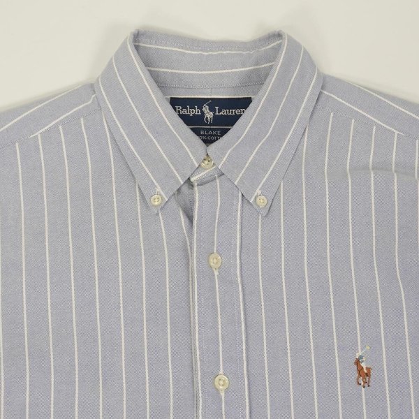 画像3: 90's Polo Ralph Lauren ストライプ柄 ボタンダウンシャツ "BLAKE" (3)
