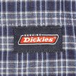 画像4: 00's Dickies S/S オープンカラーシャツ "Navy Plaid" (4)