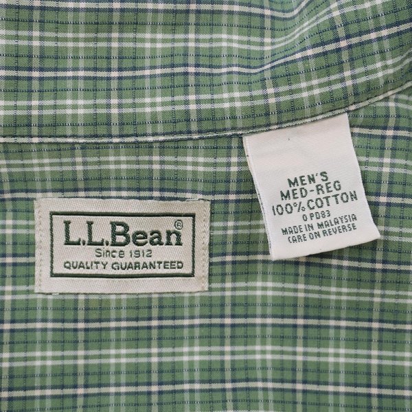 画像2: 00's L.L.Bean S/S 総柄 オープンカラーシャツ 【8】 (2)