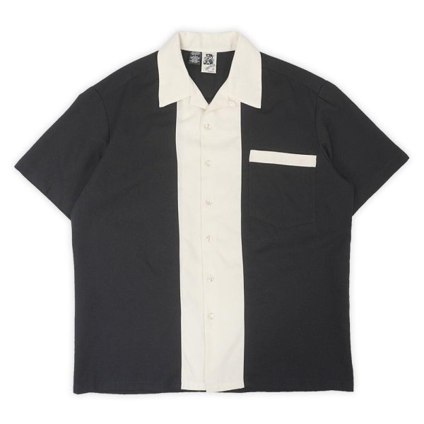 画像2: 90's KENNINGTON × IN-N-OUT BURGERS S/S オープンカラーシャツ "MADE IN USA" (2)