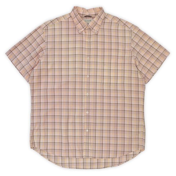 画像1: Early 00's J.CREW S/S ボタンダウンシャツ (1)