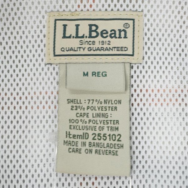 画像2: 00's L.L.Bean ナイロンフィールドシャツ "Gray Ombre Plaid" (2)