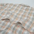 画像4: 00's L.L.Bean ナイロンフィールドシャツ "Gray Ombre Plaid" (4)
