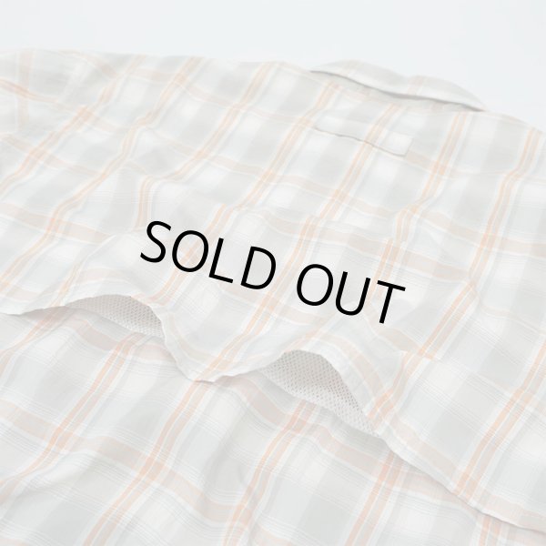 画像4: 00's L.L.Bean ナイロンフィールドシャツ "Gray Ombre Plaid" (4)