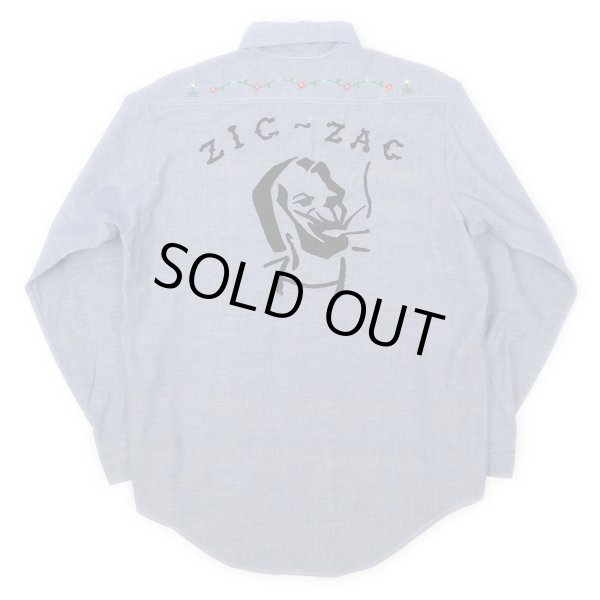 画像1: 70's BIG MAC シャンブレーシャツ “ZIG-ZAG” (1)