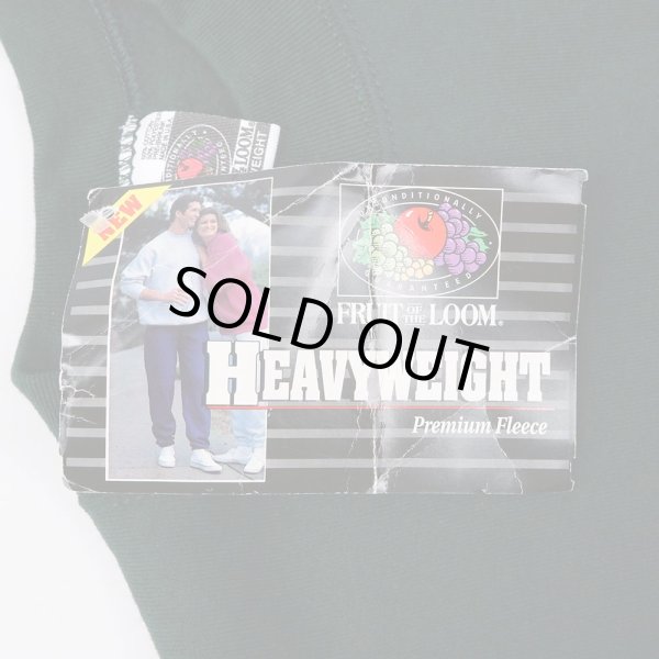 画像3: 90's FRUIT OF THE LOOM 無地スウェット “MADE IN USA / DEADSTOCK” (3)