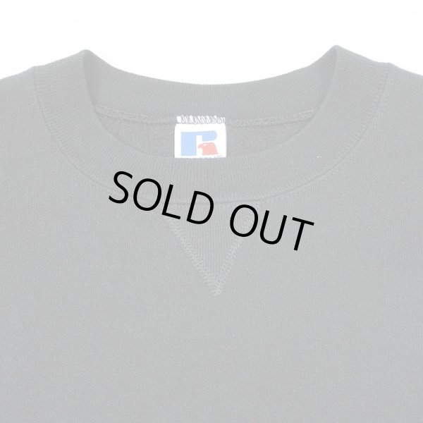 画像3: 90's RUSSELL ブランクスウェット "BLACK / MADE IN USA" (3)