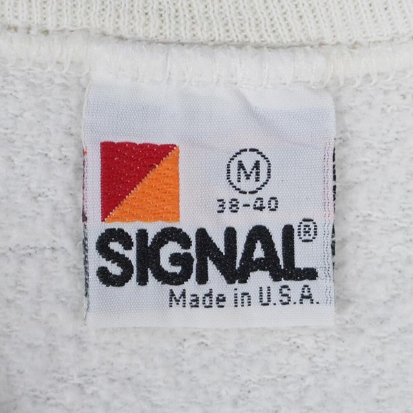 画像2: 80's SIGNAL プリントスウェット "MADE IN USA" (2)