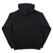 画像2: LOS ANGELES APPAREL 14oz. HEAVY FLEECE HOODED PULLOVER SWEATSHIRT “BLACK” (2)