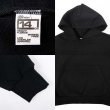 画像3: LOS ANGELES APPAREL 14oz. HEAVY FLEECE HOODED PULLOVER SWEATSHIRT “BLACK” (3)