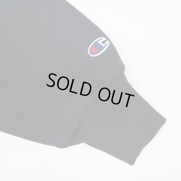 画像3: 00's Champion リバースウィーブ パーカー “目無し / BLACK” (3)