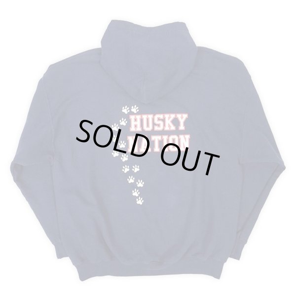 画像2: 00's GILDAN 両面プリント スウェットパーカー (2)