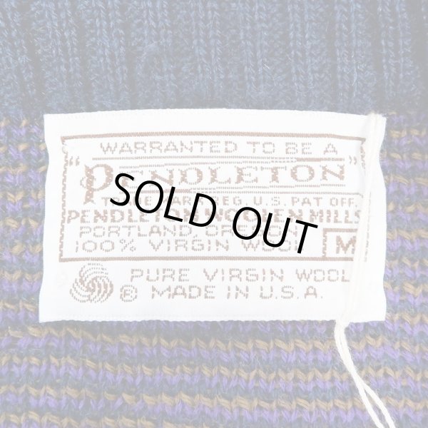 画像3: 70's Pendleton チーフジョセフ柄 ウールニット "MADE IN USA" (3)