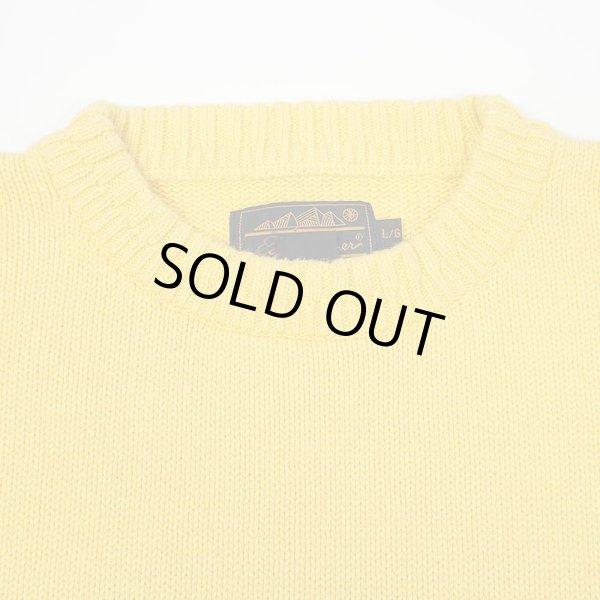 画像3: 90's Eddie Bauer コットンニット “Yellow” (3)