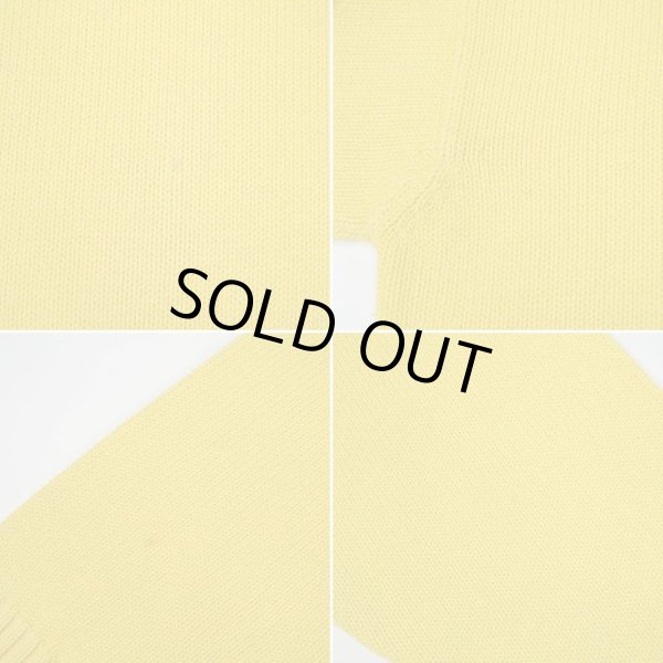 画像4: 90's Eddie Bauer コットンニット “Yellow” (4)