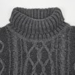 画像3: 90's ST JOHN'S BAY ケーブル編み タートルネックニット (3)