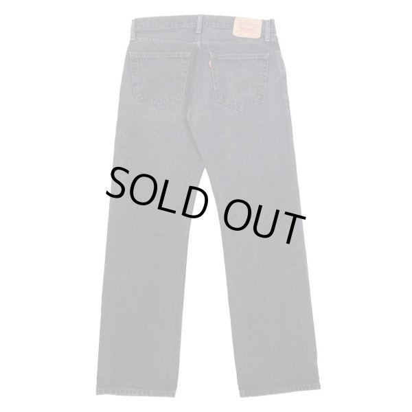 画像2: 00's Levi's 505 ブラックデニムパンツ (2)