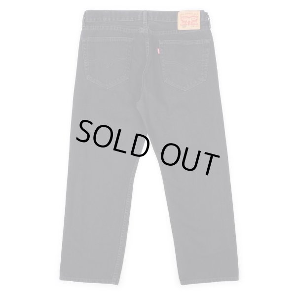 画像2: 00's Levi's 505 ブラックデニムパンツ "W36 L29" (2)