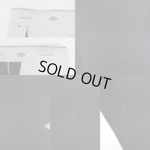 画像4: 00's Dickies ダブルニーワークパンツ “BLACK / W34 L30” (4)