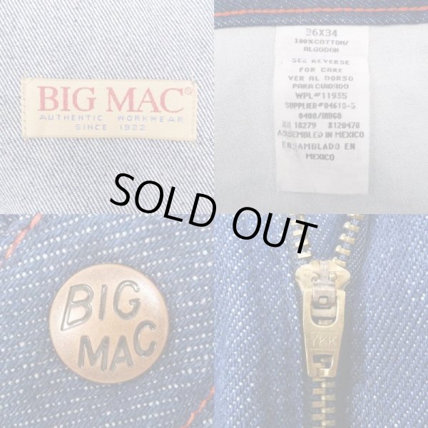 画像3: 80-90's BIG MAC デニムペインターパンツ (3)