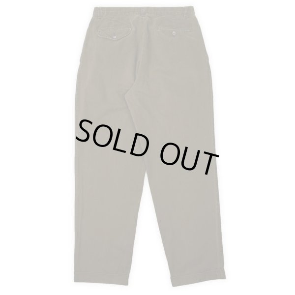 画像2: 90's Polo Ralph Lauren 2タック チノトラウザー "HAMMOND PANT / Dark Brown" (2)