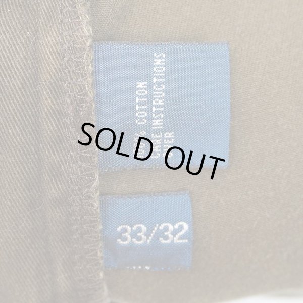 画像4: 90's Polo Ralph Lauren 2タック チノトラウザー "HAMMOND PANT / Dark Brown" (4)