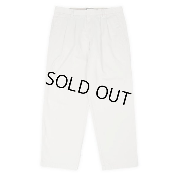 画像1: 00's DOCKERS 2タック チノトラウザー “IVORY / W32 L30” (1)