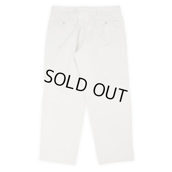 画像2: 00's DOCKERS 2タック チノトラウザー “IVORY / W32 L30” (2)