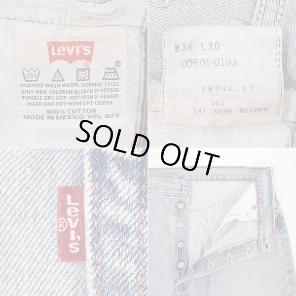 画像4: 90's Levi's 501 デニムパンツ “MADE IN USA / W36 L30” (4)