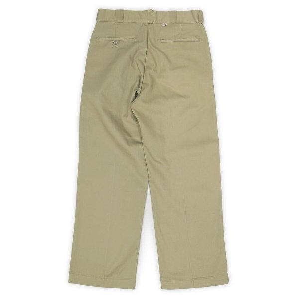 画像2: 80's Dickies 874 ワークパンツ "MADE IN USA / KHAKI / W32 L28" (2)